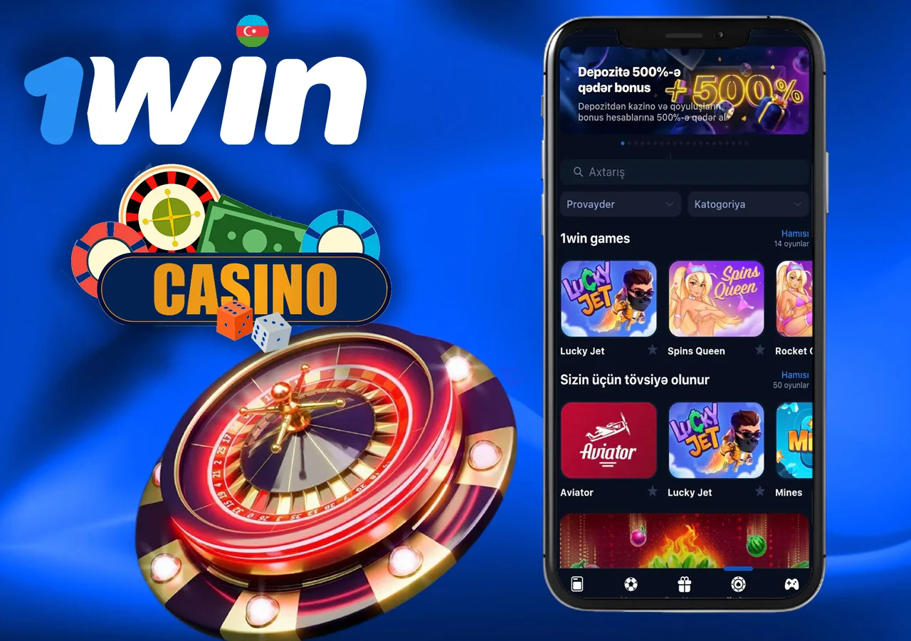 1Wində populyar kazino oyunları
